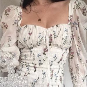 For Love and Lemons Dixon mini dress XS